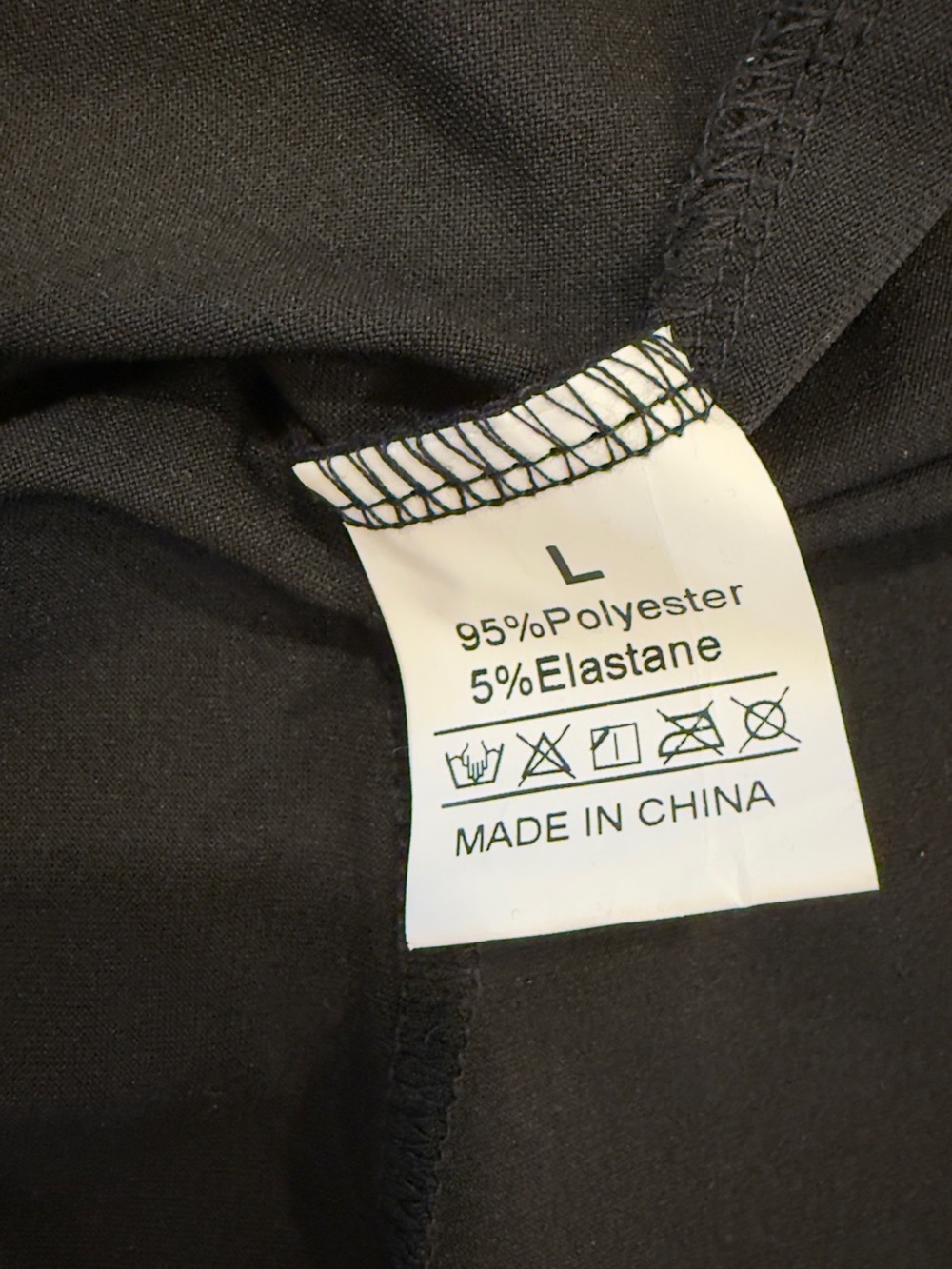 Women’s Strapless Black Mini Dress, short party dress - Picture 5 of 5